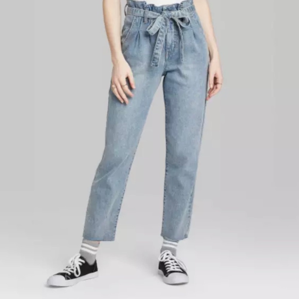 NWT paper bag jeans size 2